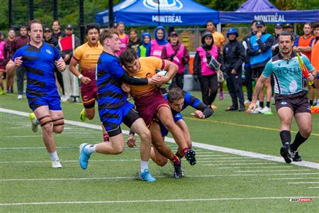 RSEQ 2025 - Rugby M - Université de Montréal vs Concordia University - Première mi-temps