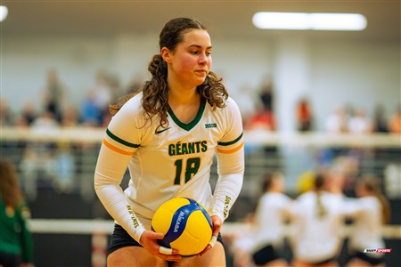 RSEQ 2025 - Volleyball F D2 - Championnat de Conférence - Saint-Jean (2) vs (0) Valleyfield