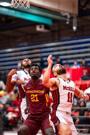 RSEQ 2025 - Basketball M - McGill (54) vs (76) Concordia