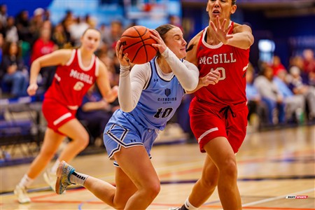 RSEQ 2025 - Basketball F - UQAM (49) vs (78) McGill