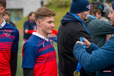 RSEQ 2025 - Rugby M - Finale - ETS vs Université de Montréal - Remise de médailles