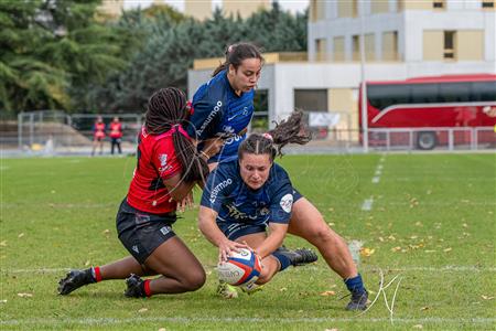 FFR 2025 - Elite 1 F - Amazones FCG vs Lyon Olympique Universitaire