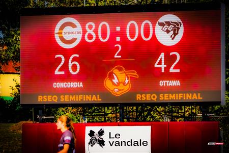 RSEQ 2025 - Rugby F - Semi Final - Concordia U. vs Ottawa U.