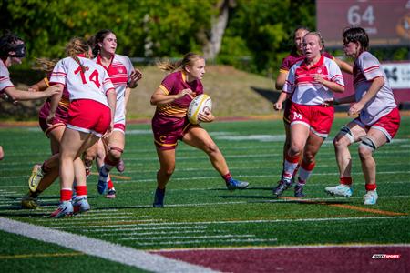 RSEQ 2025 - Rugby F - Concordia U (71) vs (0) McGill - Kelly-Anne Drummond Cup