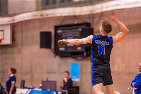 RSEQ 2025 - Volleyball M - Université de Montréal (3) vs (0) UNB