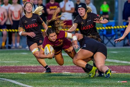 RSEQ 2025 - Rugby Fém - Concordia vs U Laval - Match