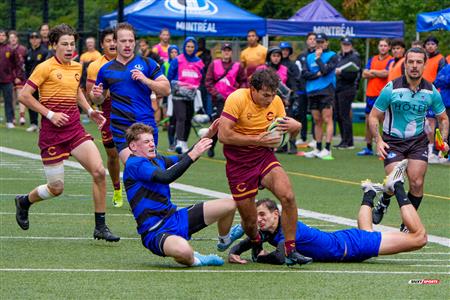 RSEQ 2025 - Rugby M - Université de Montréal vs Concordia University - Première mi-temps