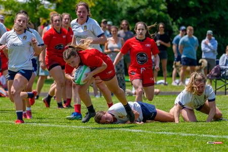 RQ 2025 - Super Ligue Fém - SABRFC (14) vs (43) Club de Rugby de Québec