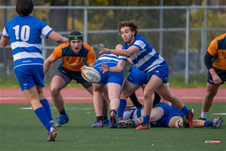 RSEQ 2025 - Demi-finale Rugby M - Cegep André-Laurendeau vs College Dawson