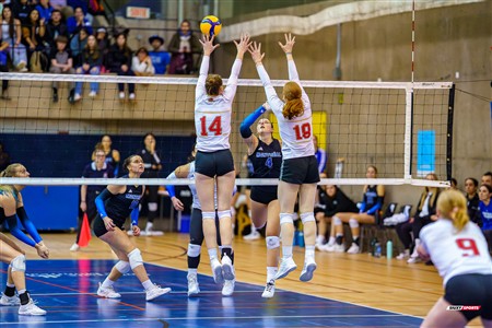 RSEQ 2025 - Volleyball F Finale 1 - Université de Montréal (3) vs (1) Université Laval