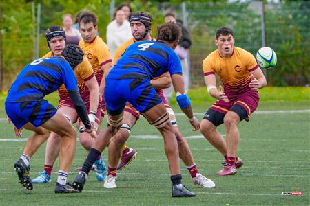 RSEQ 2025 - Rugby M - Université de Montréal vs Concordia University - Première mi-temps