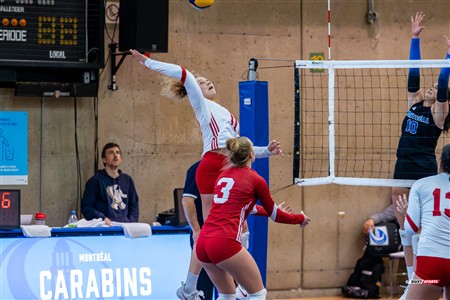 RSEQ 2025 - Volleyball F - 1/2 finale 3 - U de Montréal (3) vs (0) McGill