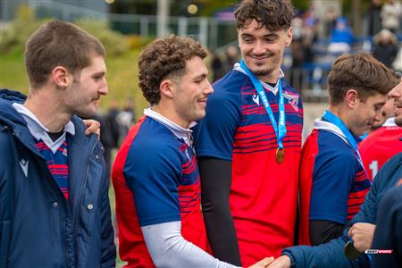 RSEQ 2025 - Rugby M - Finale - ETS vs Université de Montréal - Remise de médailles