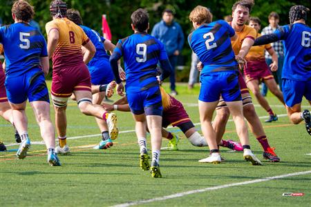 RSEQ 2025 - Rugby M - Université de Montréal vs Concordia University - Deuxième mi-temps