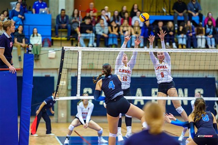 RSEQ 2025 - Volleyball F Finale 1 - Université de Montréal (3) vs (1) Université Laval