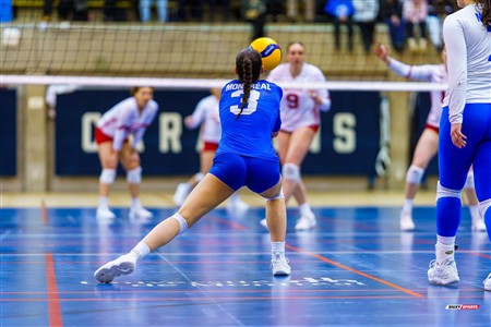 RSEQ 2025 - Volleyball F - 1/2 finale 1 - U de Montréal (1) vs (3) McGill