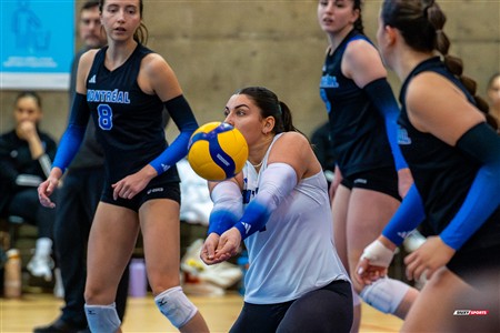 RSEQ 2025 - Volleyball F - 1/2 finale 3 - U de Montréal (3) vs (0) McGill