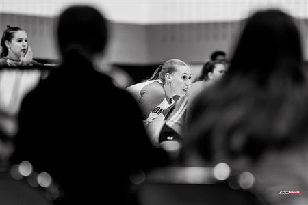 RSEQ 2025 - Volleyball F D1 - André Laurendeau vs Édouard-Montpetit - B&W