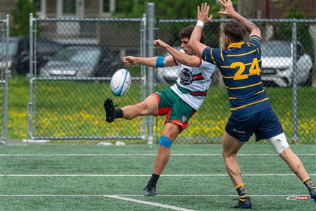 RQ 2025 - Super Ligue M - Rugby Club de Montréal (15) vs (31) Town Mount Royal - 1st half - Reel Juan