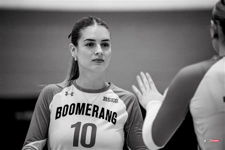 RSEQ 2025 - Volleyball F D1 - André Laurendeau vs Édouard-Montpetit - B&W