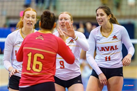 RSEQ 2025 - Volleyball F Finale 1 - Université de Montréal (3) vs (1) Université Laval