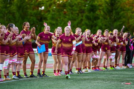 RSEQ 2025 - Rugby F Final Bronze - Concordia vs U. de Montréal - Before & After Match