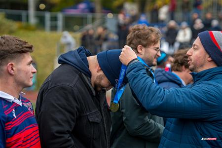 RSEQ 2025 - Rugby M - Finale - ETS vs Université de Montréal - Remise de médailles