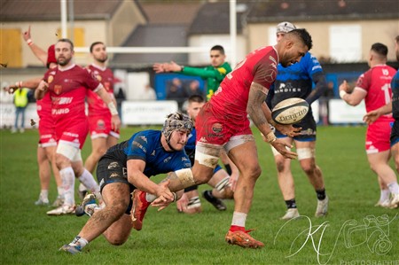 FFR 2025 - Féd 2 - US Vinay (24) vs (10) Stade Olympique Voironnais