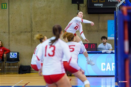 RSEQ 2025 - Volleyball F - 1/2 finale 1 - U de Montréal (1) vs (3) McGill