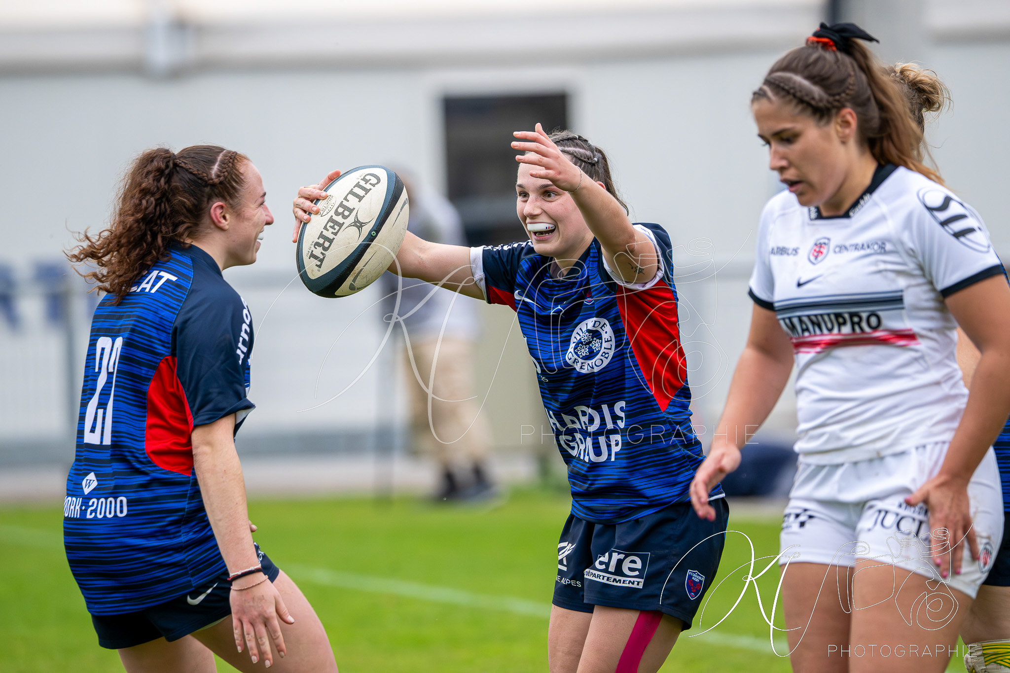  FC Grenoble Rugby - Stade Toulousain - Rugby - FFR 2025 - Elite 1 - Amazones FC Grenoble vs Stade Toulousain (#FFR25E1FCGT11) Photo by: Karine Valentin | Siuxy Sports 2025-11-02