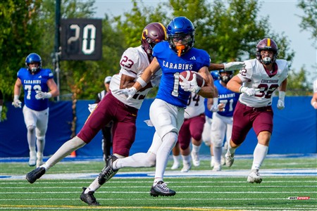RSEQ 2025 - Football Universitaire - Carabins de Montréal (41) vs (14) Stingers de Concordia - Match