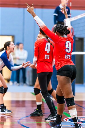 RSEQ 2025 - Volleyball F - ETS (0) vs (3) Université Laval