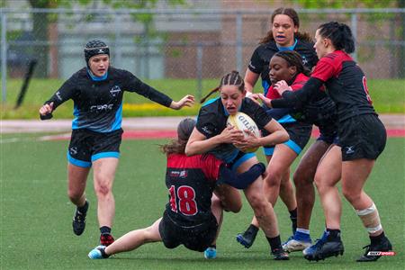 RQ 2025 - LPR2 F - Montreal Wanderers (38) vs (14) Club de Rugby de Québec