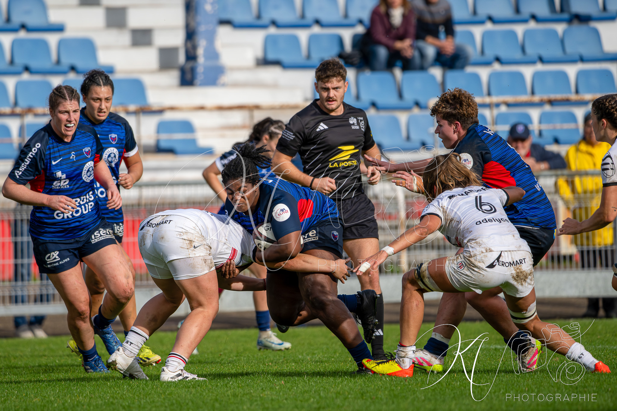  FC Grenoble Rugby - Stade Toulousain - Rugby - FFR 2025 - Elite 1 - Amazones FC Grenoble vs Stade Toulousain (#FFR25E1FCGT11) Photo by: Karine Valentin | Siuxy Sports 2025-11-02