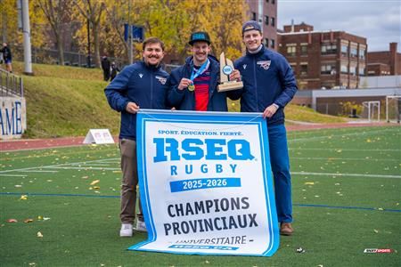 RSEQ 2025 - Rugby M - Finale - ETS vs Université de Montréal - Après Match