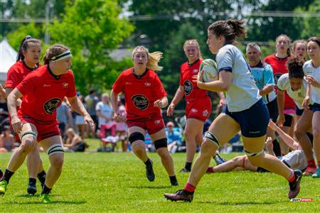RQ 2025 - Super Ligue Fém - SABRFC (14) vs (43) Club de Rugby de Québec