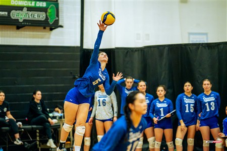 RSEQ 2025 - Volleyball F D2 - Championnat de Conférence - Dawson (0) vs (2) Montmorency