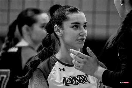 RSEQ 2025 - Volleyball F D1 - André Laurendeau vs Édouard-Montpetit - B&W