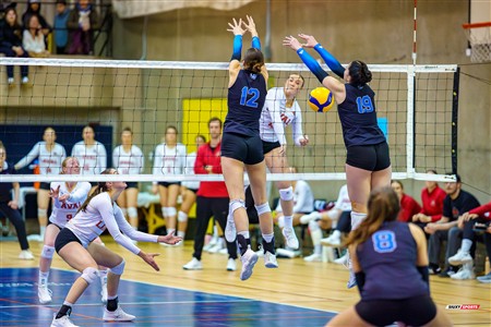 RSEQ 2025 - Volleyball F Finale 1 - Université de Montréal (3) vs (1) Université Laval