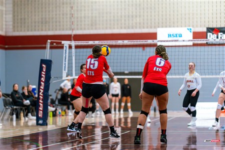 RSEQ 2025 - Volleyball F - ETS (0) vs (3) Université Laval