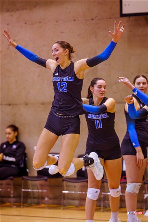RSEQ 2025 - Volleyball F - Université de Montréal (3) vs (0) ETS