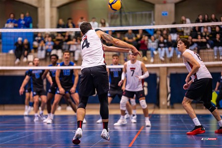 RSEQ 2025 - Volleyball M - Université de Montréal (3) vs (0) UNB