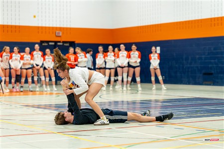 Représentation théâtrale d'avant match - Volleyball