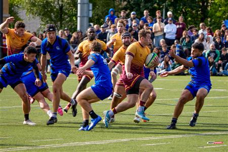 RSEQ 2025 - Rugby M - Université de Montréal vs Concordia University - Deuxième mi-temps