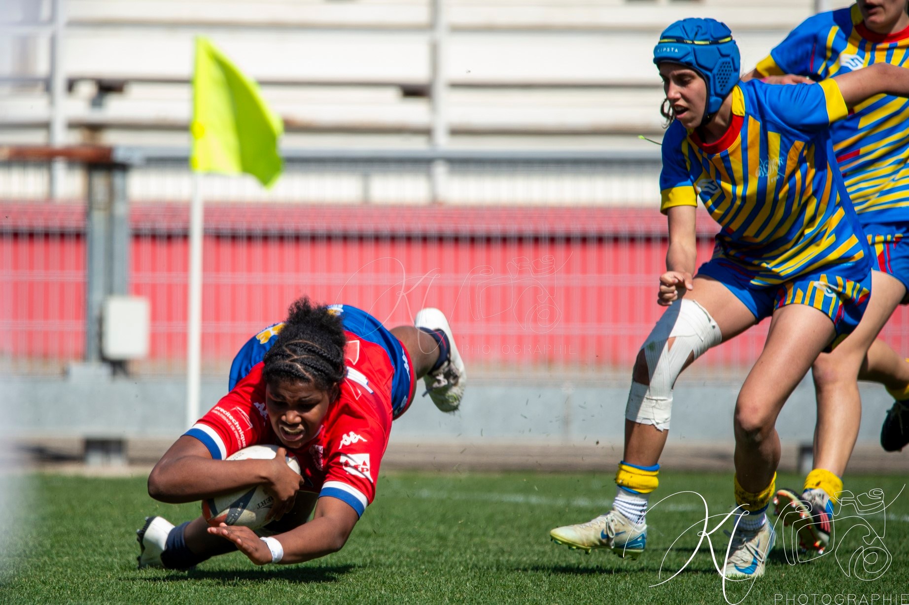  FC Grenoble Rugby - Provence - Rugby - FFR 2025 - U-18 Fém - Grenoble vs Provence (#FFR25U18GREPRO4) Photo by: Karine Valentin | Siuxy Sports 2025-04-05