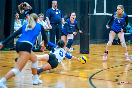 RSEQ 2025 - Volleyball F D2 - Championnat de Conférence - Valleyfield (2) vs (0) Ch. St-Lambert