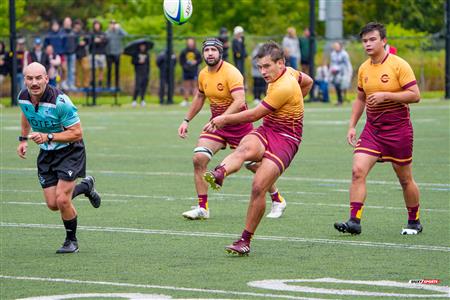 RSEQ 2025 - Rugby M - Université de Montréal vs Concordia University - Première mi-temps