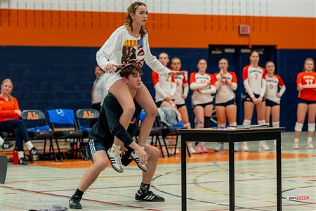 Représentation théâtrale d'avant match - Volleyball