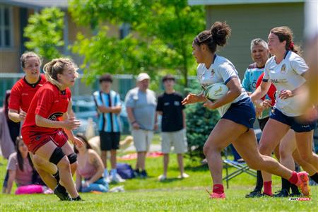 RQ 2025 - Super Ligue Fém - SABRFC (14) vs (43) Club de Rugby de Québec
