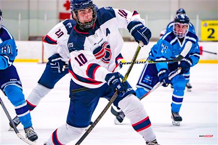 RSEQ 2025 - Hockey M D2 - Piranhas ETS vs Torrents Université du Québec en Outaouais - Match